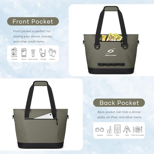 Maelstrom 30 Can Insulated Cooler Bag, Leakproof Soft Ice Chest - Image 6