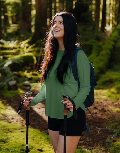G Gradual Women's Sun Shirts UPF 50+ Long Sleeve Workout Hiking Tops - Image 2