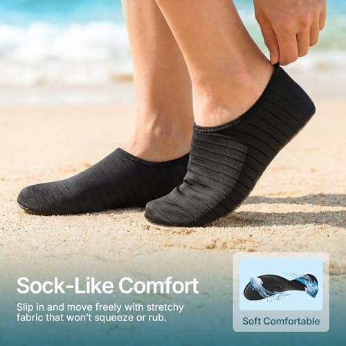 Water Shoes for Women Men Quick-Dry Aqua Socks Swim Beach Outfits Barefoot - Image 4