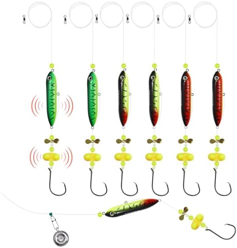 Catfish Float Rig Demon Dragon Style Rattling Line Float Propeller and Circle Hooks 6/0 8/0 for Santee Cooper Rig Catfishing Tackle - Image 6
