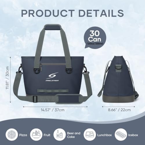 Maelstrom 30 Can Insulated Cooler Bag, Leakproof Soft Ice Chest - Image 4