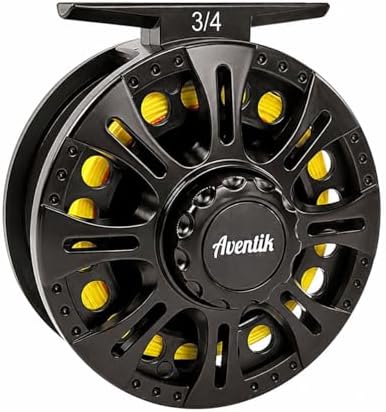 Aventik HVCE Classic III Graphite Large Arbor Fly Reel by AVENTIK