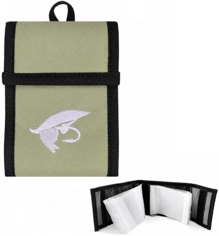 Aventik 10 Pockets Fishing Tackle Binder LeaderTippet Line Leader Wallet by AVENTIK