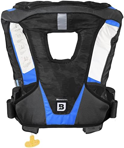 BLUESTORM Arcus 40 Automatic Inflatable PFD Life Jacket for Adults w/Manual Ripcord | US Coast Guard (USCG) Approved Life Vest - Image 2