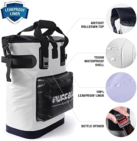 Buffalo Gear Cooler Backpack18L,30L Leakproof Camping Backpack Cooler Insulated Cooler for Picnic Beach Hiking Park Fishing - Image 3