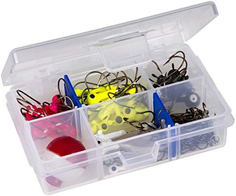 Flambeau Outdoors 1002 Tuff Tainer 6 Compartments, 2 Zerust Dividers, Clear by FlambeauOutdoors