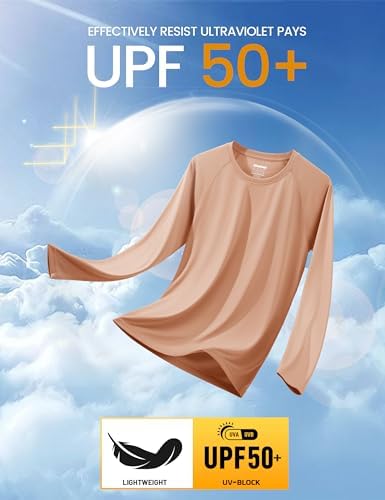 MAGCOMSEN Men's Long Sleeve Shirts UPF 50+ UV Sun Protection Athletic Shirts for Hiking Running Workout Rash Guard - Image 3