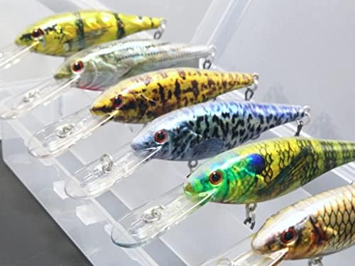 Minnow Crankbait for Bass Fishing Bass Lure Jerkbait Fishing Lures and Tackle Box - Image 6