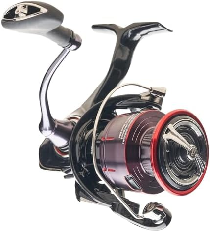 Daiwa Fuego LT Spinning Reel Size 1000-6000 Lightweight ZAION V Carbon Body, AIRDRIVE Rotor, MAGSEALED Shaft for Freshwater Fishing by Daiwa