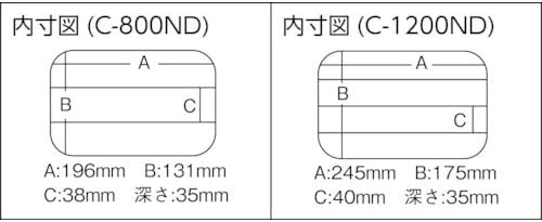 MEIHO C-800ND Clear Case - Image 4