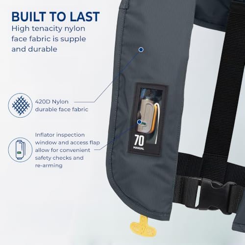 Mustang Survival MIT 70 Manual Inflatable PFD - Image 3