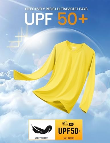 MAGCOMSEN Men's Long Sleeve Shirts UPF 50+ UV Sun Protection Athletic Shirts for Hiking Running Workout Rash Guard - Image 3