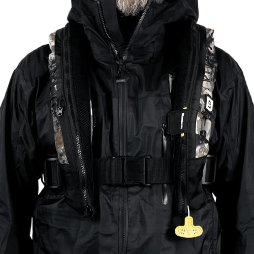 BLUESTORM Arcus 40 Automatic Inflatable PFD Life Jacket for Adults w/Manual Ripcord | US Coast Guard (USCG) Approved Life Vest - Image 4