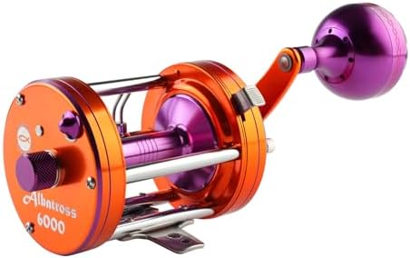 ANCIENT MARINER Albatross 6000 Catfish Reels, Conventional Round Baitcasting Reel by AncientMarinerFishing