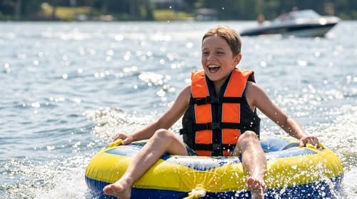 Hardcore Life Jacket Paddle Vest; Coast Guard Approved Type III PFD Life Vest Flotation Device; Jet ski, Wakeboard, Kayak; Ideal Extra Life Jacket for Your Pontoon Boat - Image 4