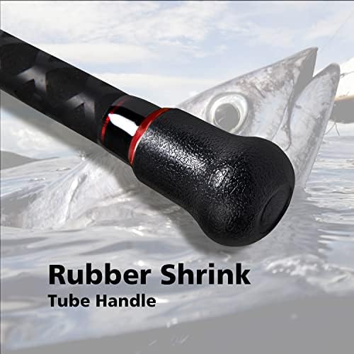 Fiblink Surf Spinning Fishing Rod 2-Piece/4-Piece Graphite Travel Fishing Rod - Image 5