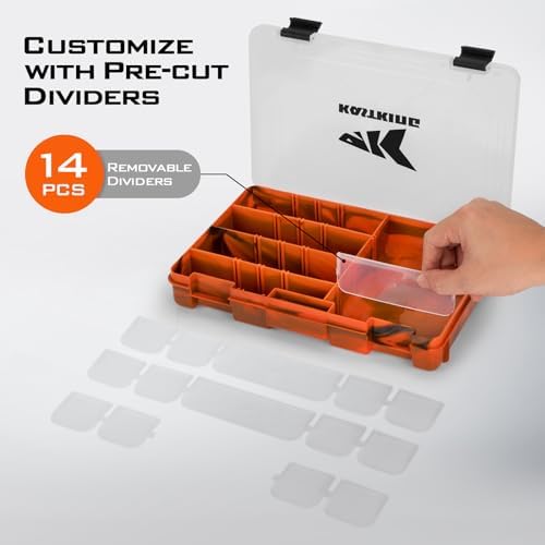 KastKing Utility Tackle Boxes, 3600 and 3700 Fishing Tackle Trays - Image 2