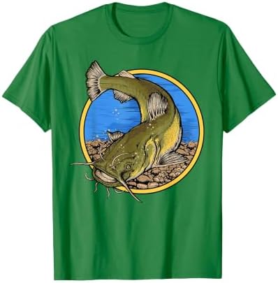 Flathead Catfish Fishing T-Shirt by Hunting+%26+Fishing+Merch