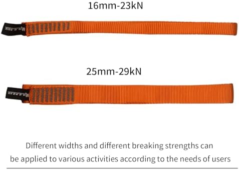 SEPEAK 25mm Nylon Tubular Webbing 1-Inch, 29kN/6520lbs, UIAA Certified Webbing Straps - Image 6