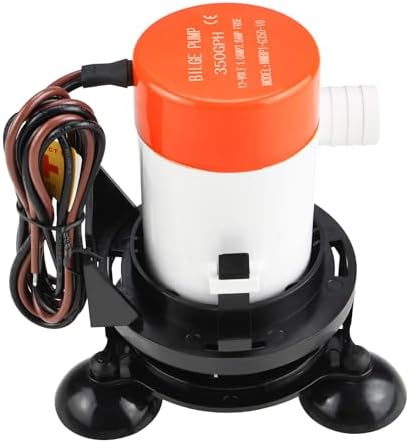 NovelBee Portable Livewell Pump for Boat,12V 350GPH Livewell Aerator Pump - Image 4