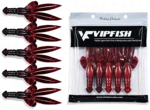 5.5" Creature Bait Soft Plastic Fishing Lures by VipfishFishing