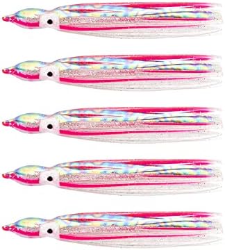 BLUEWING Trolling Squid Skirts Fishing Saltwater 2,3,5,8,12 Inch Octopus Lures 1pcs/5pcs by BLUEWING