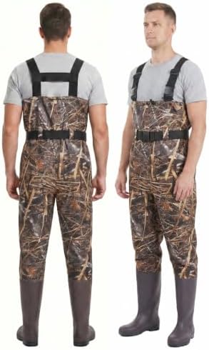 FISHINGSIR Waders for Men Waterproof Women Fishing Chest Wader with Boots - Image 5
