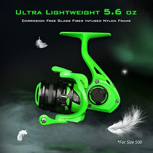 KastKing Zephyr Spinning Fishing Reels with 5.2:1 Gear Ratio - Image 2
