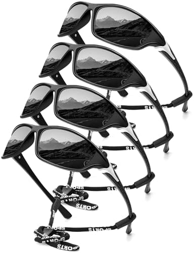 KALIYADI Sports Polarized Sunglasses Men UV400 Protection for Fishing Driving Cycling by KALIYADI