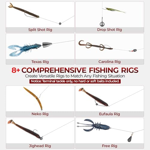 MadBite by KastKing Compact Fishing Tackle Kit for Bass Trout Panfish - Image 5