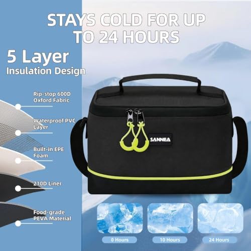 Backpack Cooler Insulated Leakproof, Soft Cooler Backpack for Beach - Image 4