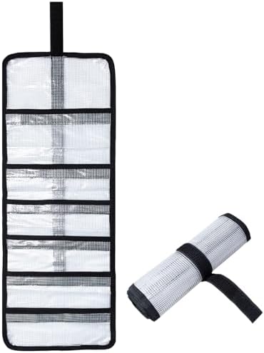 Fishing Lure Wraps w/ 6 Pockets Roll Up Saltwater Trolling Lure Storage Bag by NWCEREL