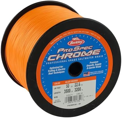 Berkley ProSpec Chrome Braided Fishing Line - Image 4