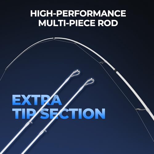 KastKing Centron Lite Travel Fishing Rod and Reel Combo, Packable Twin-Tip - Image 3