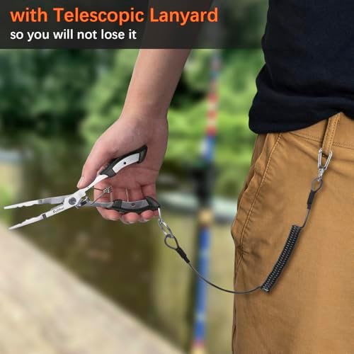 Needle Nose Pliers Fishing,Hook Remover Fishing Pliers - Image 5