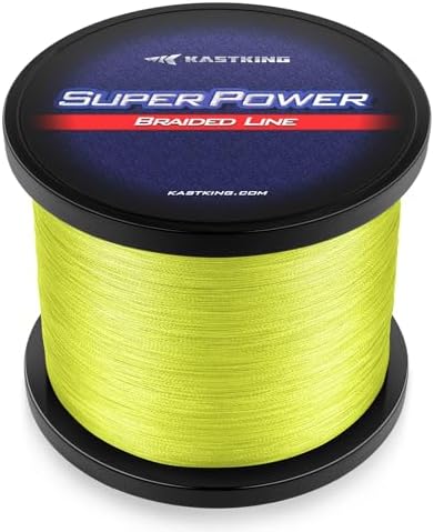 KastKing Superpower Braided Fishing Line, Abrasion Resistant Braid Line by KastKing