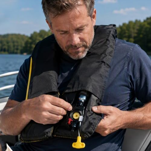 Milisten 6Pcs Inflatable Life Jacket Bobbin Replacement Kit - Image 5