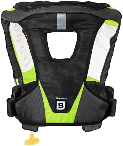 BLUESTORM Arcus 40 Automatic Inflatable PFD Life Jacket for Adults w/Manual Ripcord | US Coast Guard (USCG) Approved Life Vest - Image 2