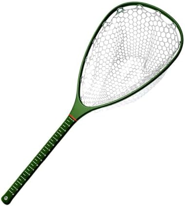 Aventik Fly Floating Fishing Net Carbon Fiber Landing Trout Net Light Weight Clear Rubber Ghost Net Catch & Release by AVENTIK