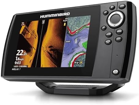 Humminbird Helix 7 G4 GPS Fish Finder with Transducer, MEGA Side Imaging - Image 7
