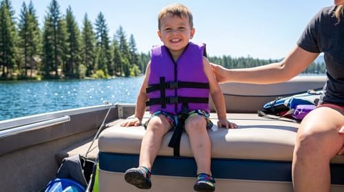 Hardcore Life Jacket Paddle Vest; Coast Guard Approved Type III PFD Life Vest Flotation Device; Jet ski, Wakeboard, Kayak; Ideal Extra Life Jacket for Your Pontoon Boat - Image 2