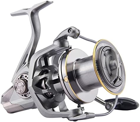 HAUT TON Spinning Reel, 6+1BB Metal Surf Fishing Reels, 55lbs Max Drag by HAUTTON