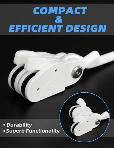 BLUEWING Outrigger Halyard Lock Pulley Single/Double/Triple Halyard Line Lock Pulley with Ball Bearing Snap Swivel for Offshore Fishing - Image 2