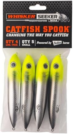 Rattling Catfish Spook Float Pack - Small/Medium/Large - Multi Color Options by Whisker+Seeker
