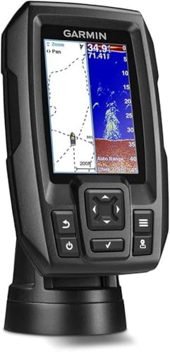 Garmin Striker™ 4 Fishfinder Worldwide Version w/77/200kHz - 4-Pin Transducer w/Transom & Trolling Motor Mounts - Image 3