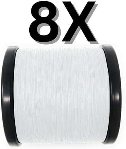 Reaction Tackle Braided Fishing Line - Pro Grade Power Performance for Saltwater or Freshwater Fish - Colored Fishing Line Braid for Extra Visibility - Image 4