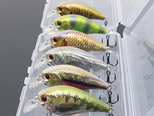 Minnow Crankbait for Bass Fishing Bass Lure Jerkbait Fishing Lures and Tackle Box - Image 2