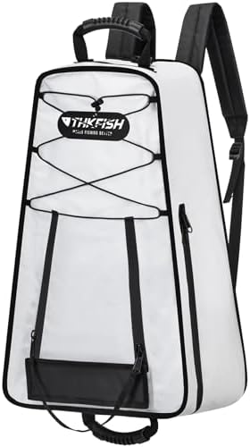 THKFISH 56QT Insulated Kayak Fish Cooler Bag, Kayak Cooler Backpack by THKFISH
