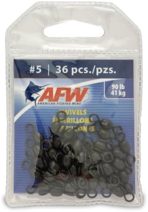 American Fishing Wire Brass Swivels by AFWFishingBrands