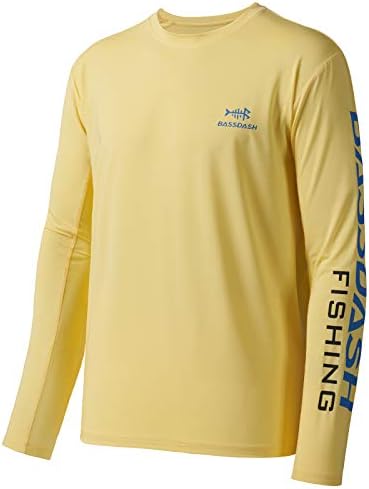 BASSDASH Fishing T Shirts for Men UV Sun Protection UPF 50+ Long Sleeve Tee T-Shirt by Bassdash